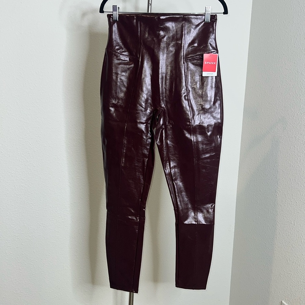 SPANX Faux Leather Leggings